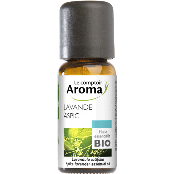 Huile essentielle de Lavande aspic bio Le Comptoir Aroma - flacon de 10 ml