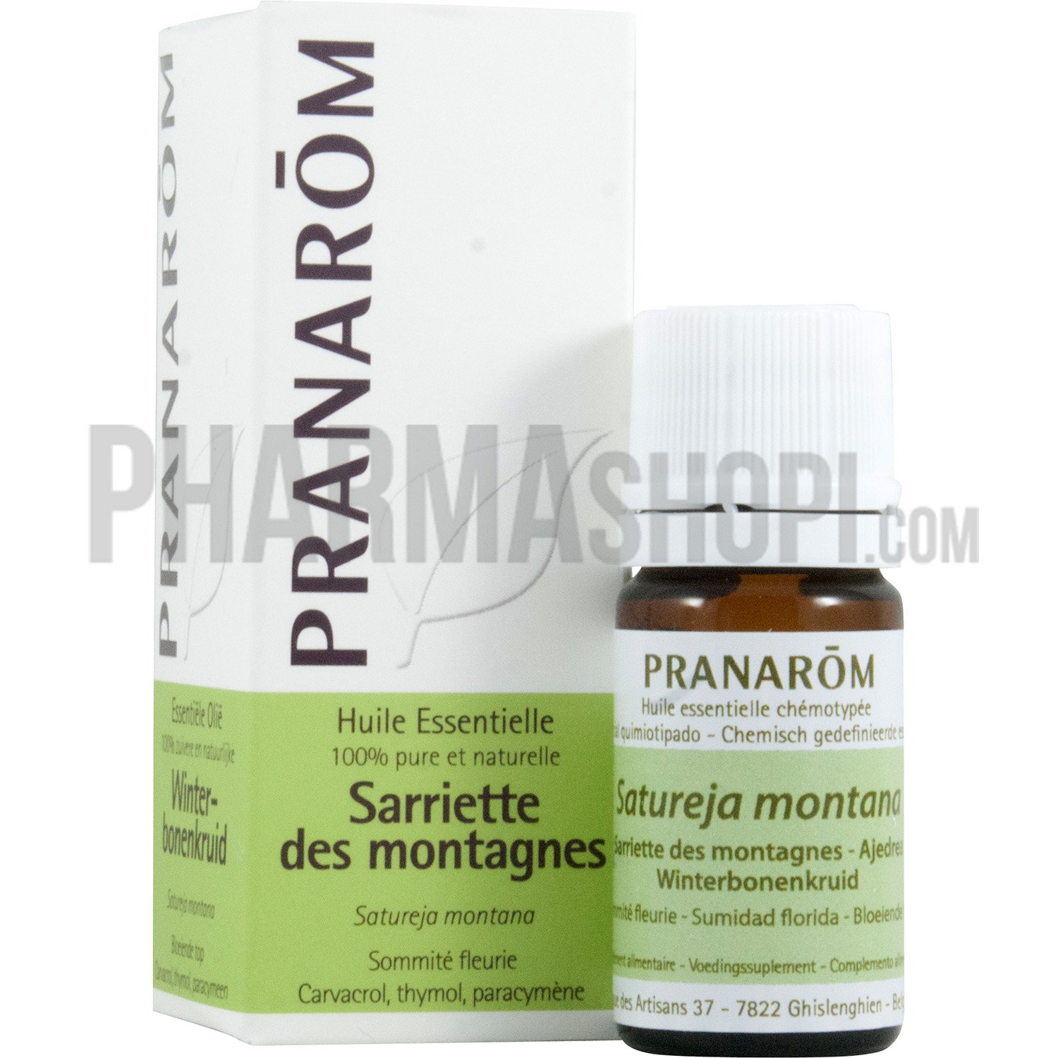 Huile essentielle de Sarriette des montagnes Pranarôm - flacon de 5 ml