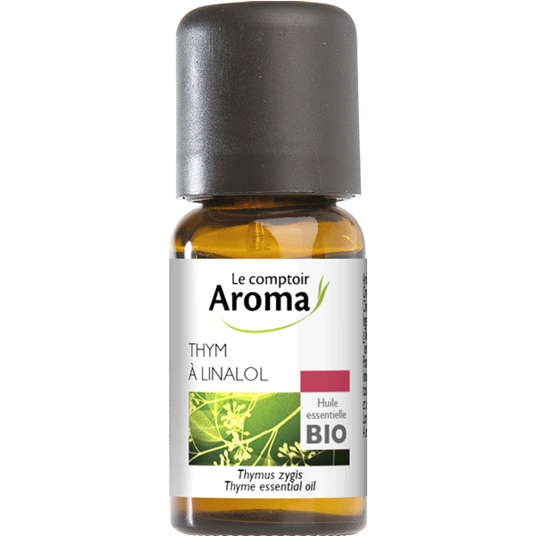 Huile essentielle de Thym à linalol Le Comptoir Aroma - flacon de 5 ml