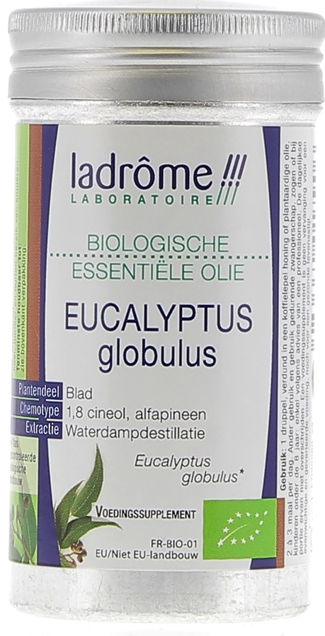 Huile essentielle eucalyptus globuleux Bio Ladrôme - flacon de 10 ml