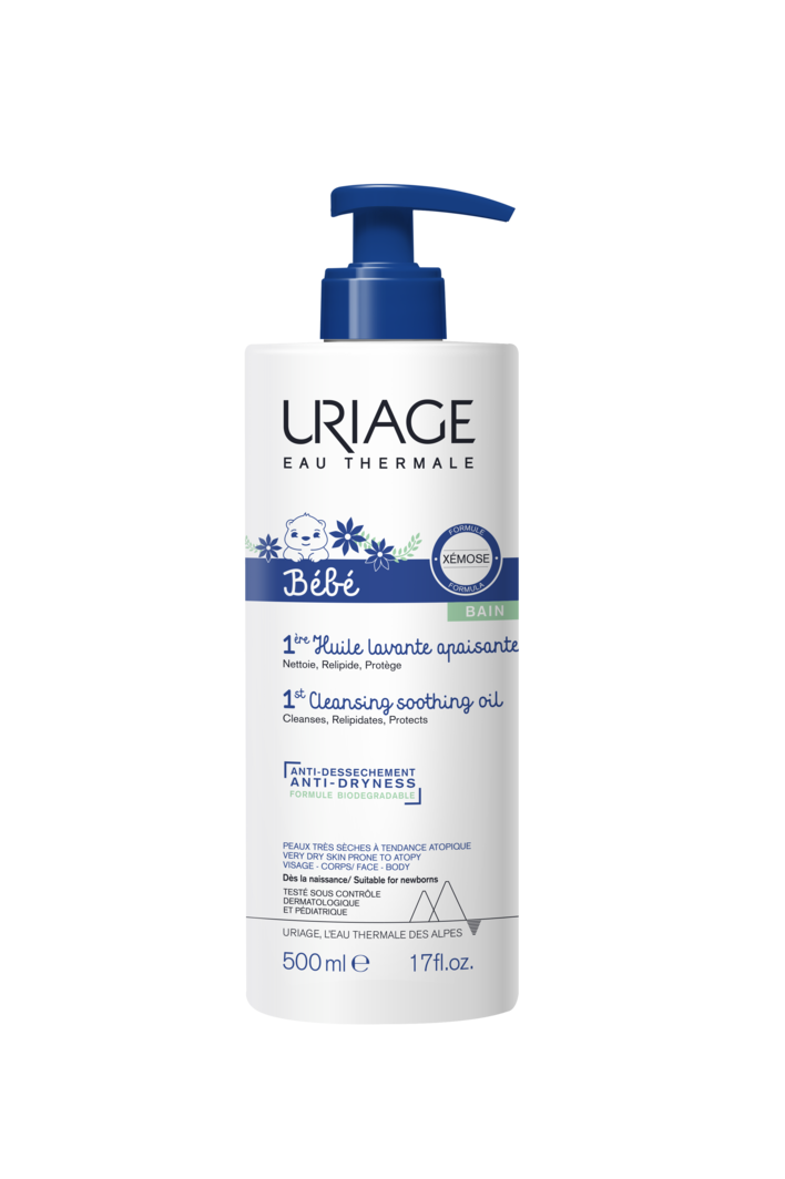 Huile Lavante Apaisante Bebe Uriage