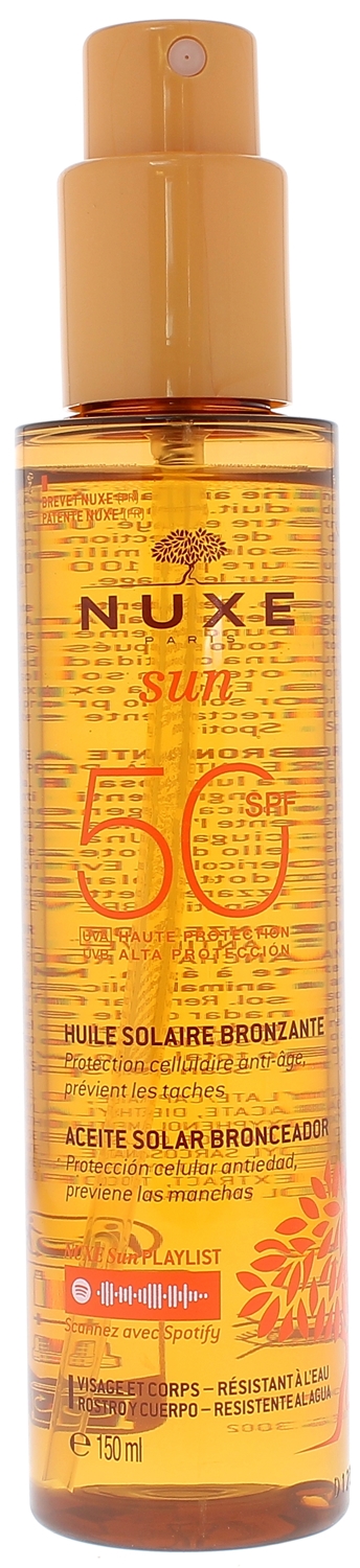 Crème Solaire Visage & Corps SPF50+ Au Collagène - Protection Haute