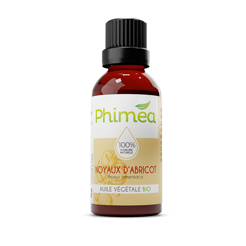 Huile De Noyau D'Abricot Bio 100ml - 100% Pure, Naturelle, Vierge, Sans OGM (USA)