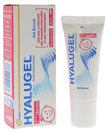 Hyalugel gel buccal 1ère dents - tube de 20 ml