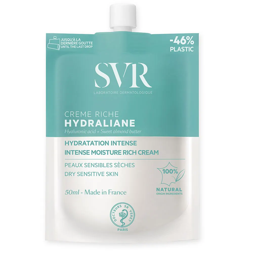 Hydraliane crème riche hydratante intense SVR - tube de 50 ml