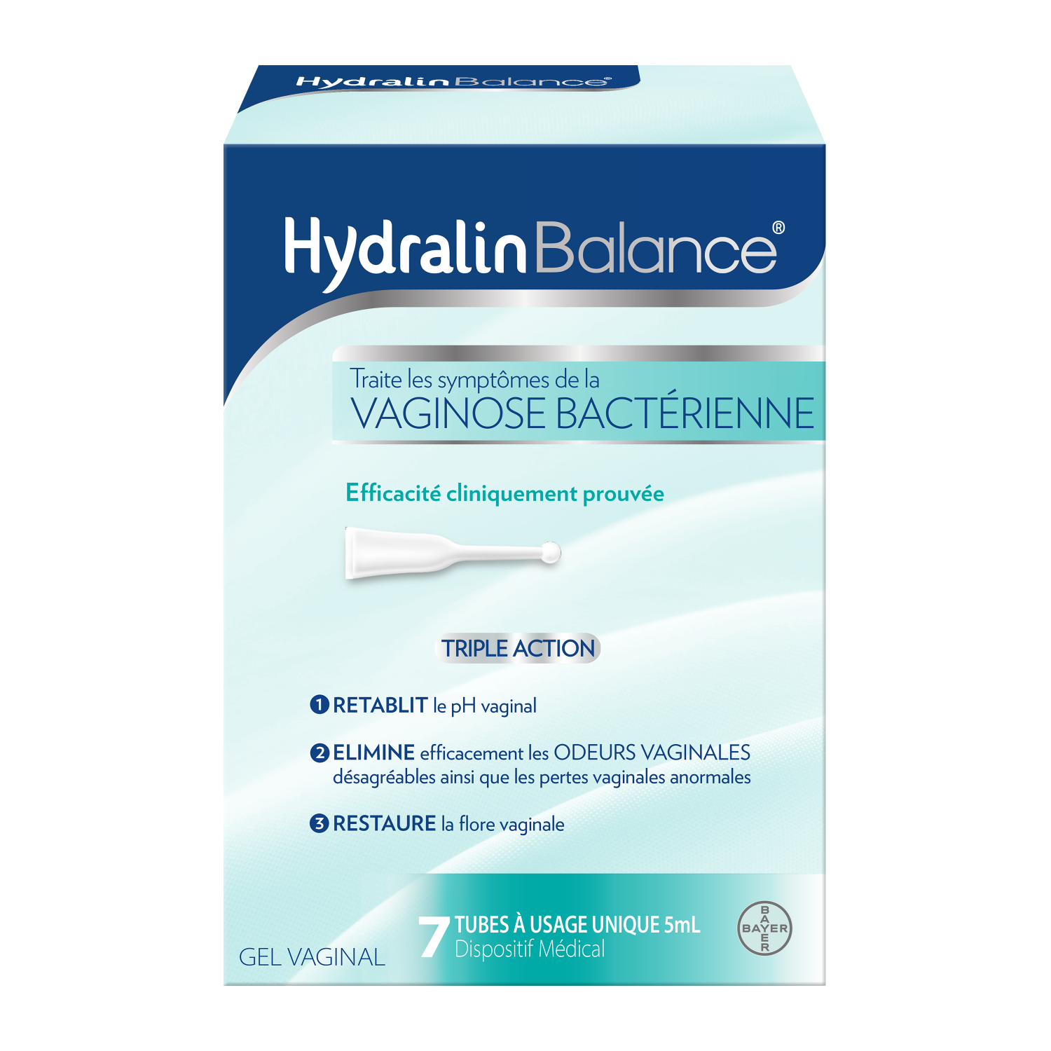 Hydralin Test auto-diagnostic vaginal 1 test