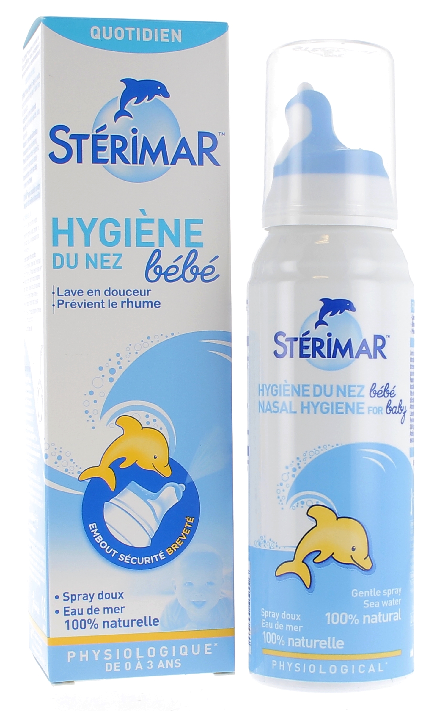 STERIMAR BEBE Hygiène du nez Spray nasal physiologique - Pharmacie VEAU