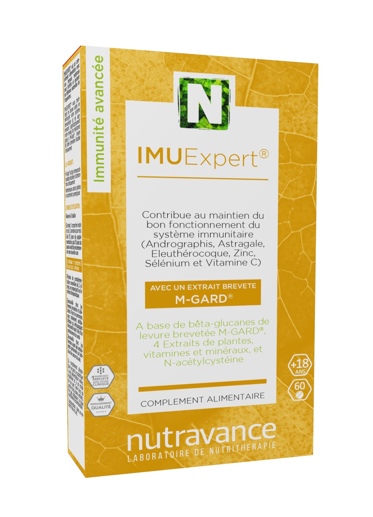 IMUExpert Nutravance - boîte de 60 comprimés