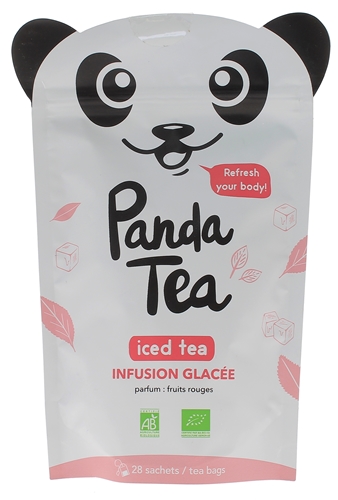 Iced Tea détox fruits rouges Panda Tea - 28 sachets