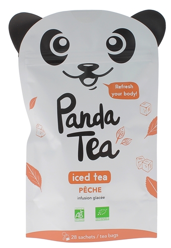 Iced Tea détox pêche Panda Tea - 28 sachets