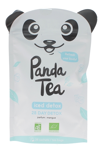 Iced tea détox mangue Panda Tea - 28 sachets