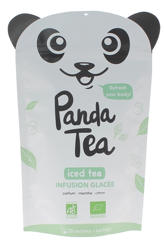 Iced tea détox menthe citron Panda Tea - 28 sachets