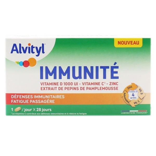 Immunité Alvityl - boîte de 28 comprimés