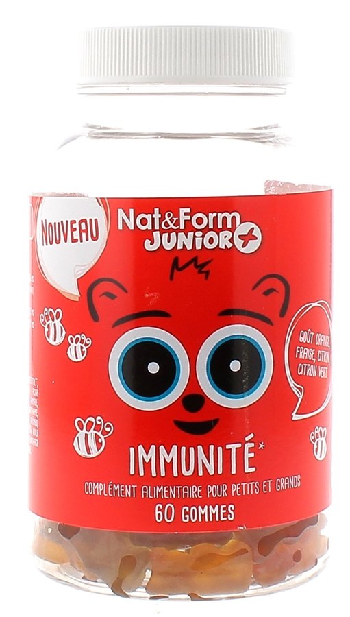 Immunité Nat & Form Junior - 60 gommes