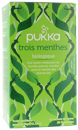 Infusion Menthe poivrée et Réglisse Bio - Pukka Herbs