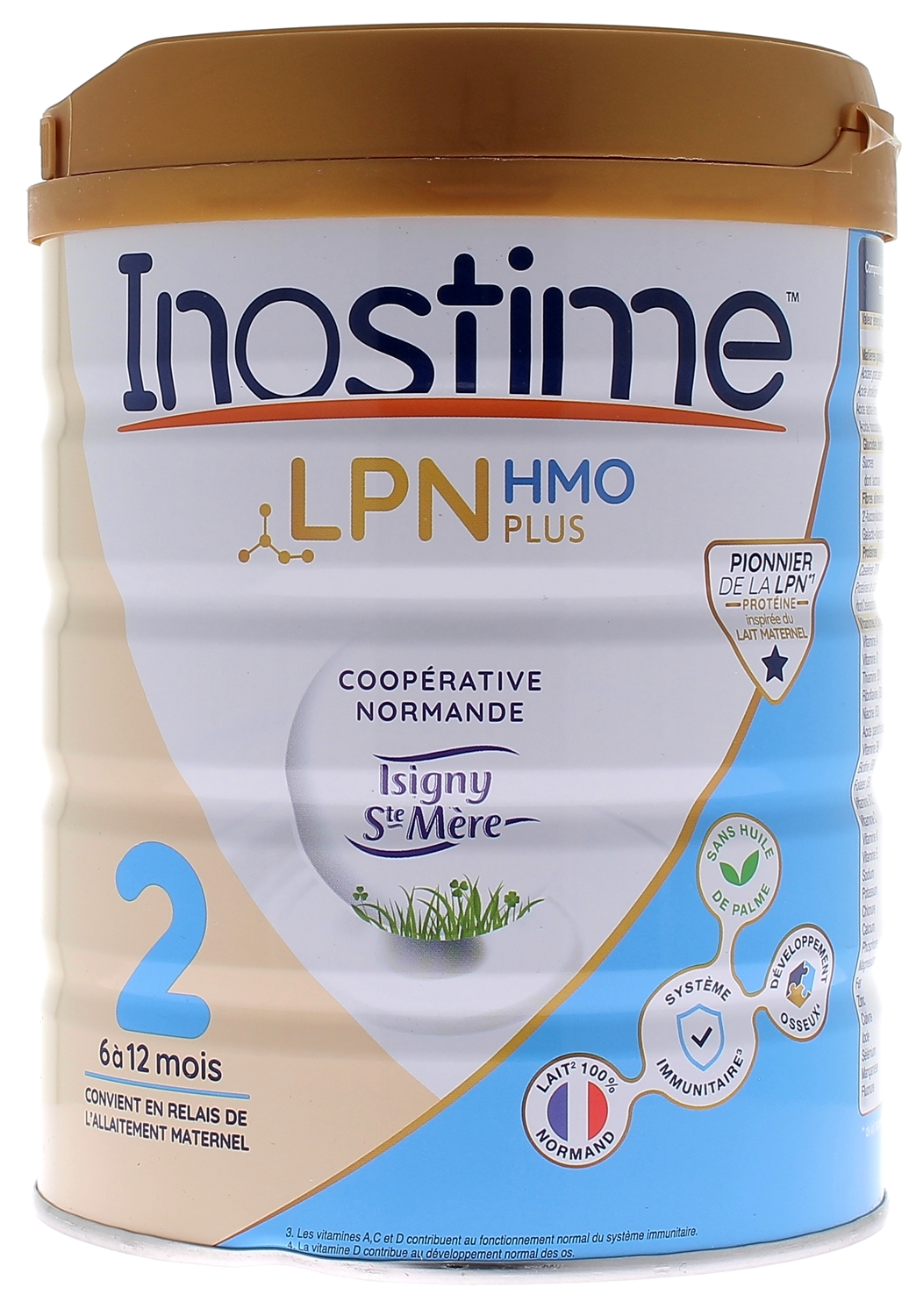 Inostime LPN HMO Plus Lait 2ème âge Biostime - lait en poudre bébé 6 à 12  mois