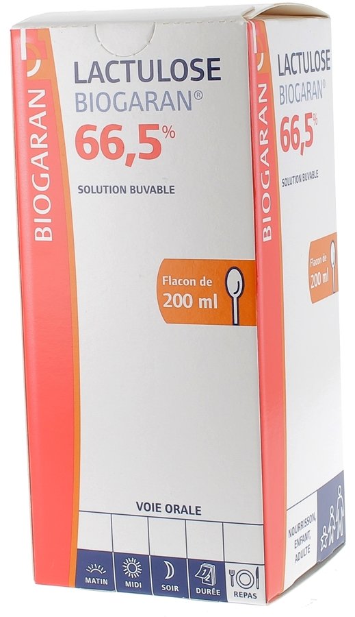 Biogaran Lactulose 66,5% - flacon de 200 ml