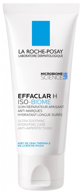 Effaclar H Iso-Biome Soin réparateur apaisant anti-marques La Roche-Posay - tube de 40 ml