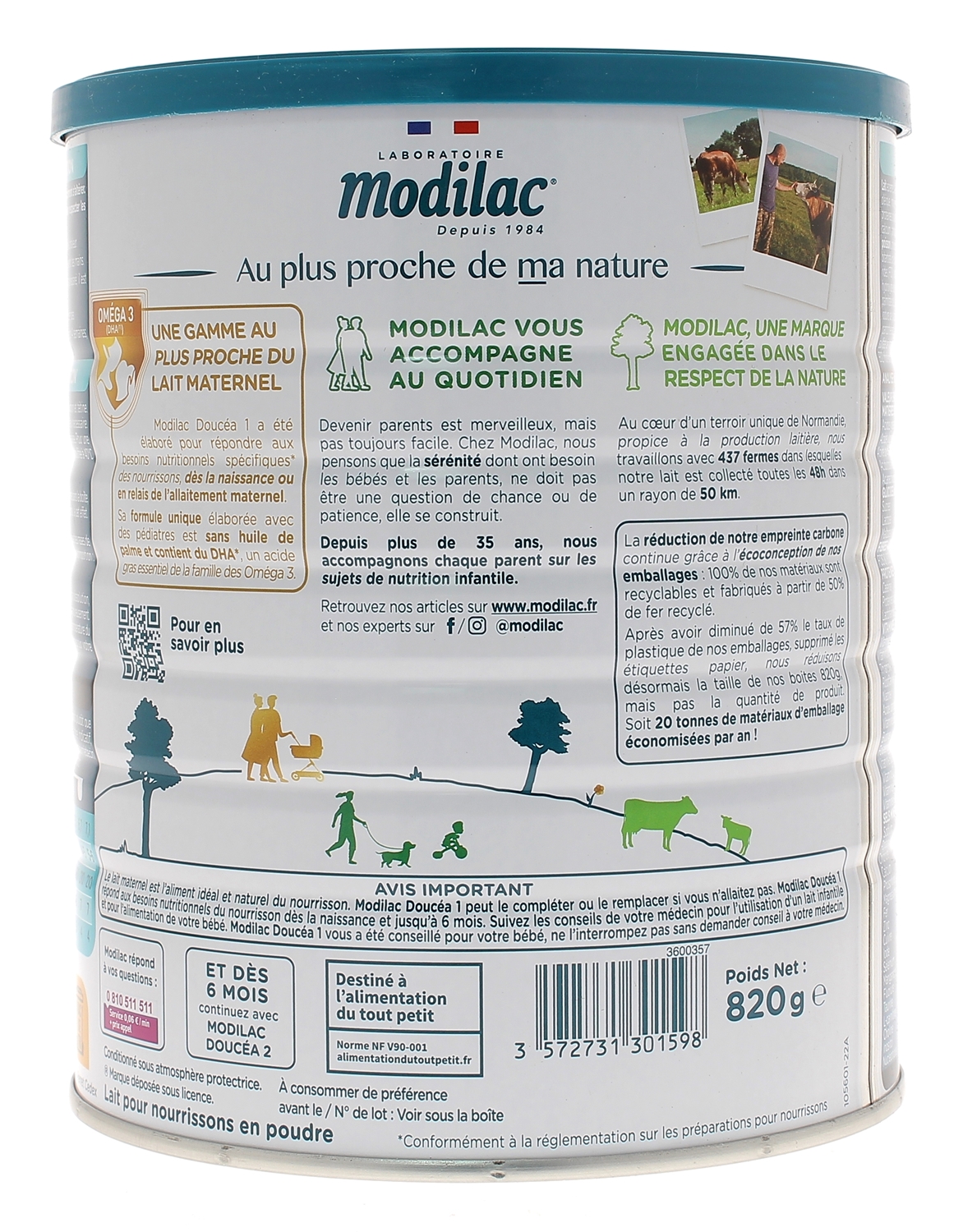 Modilac Expert Bio 1 Pdr 800G