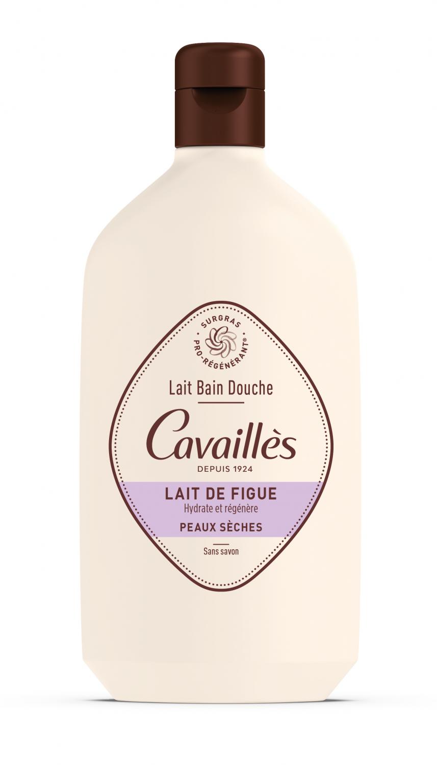 Lait bain et douche surgras actif hydratant lait de figue Rogé Cavaillès - flacon de 400 ml