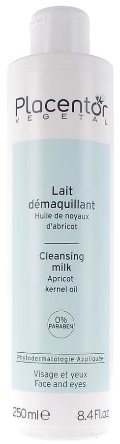 Lait démaquillant Placentor - flacon de 250 ml