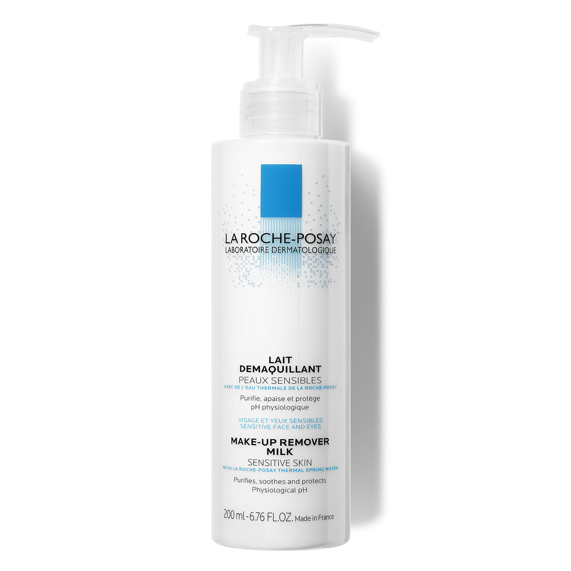 Lait démaquillant peaux sensibles La RochePosay nettoyant visage peaux sensibles