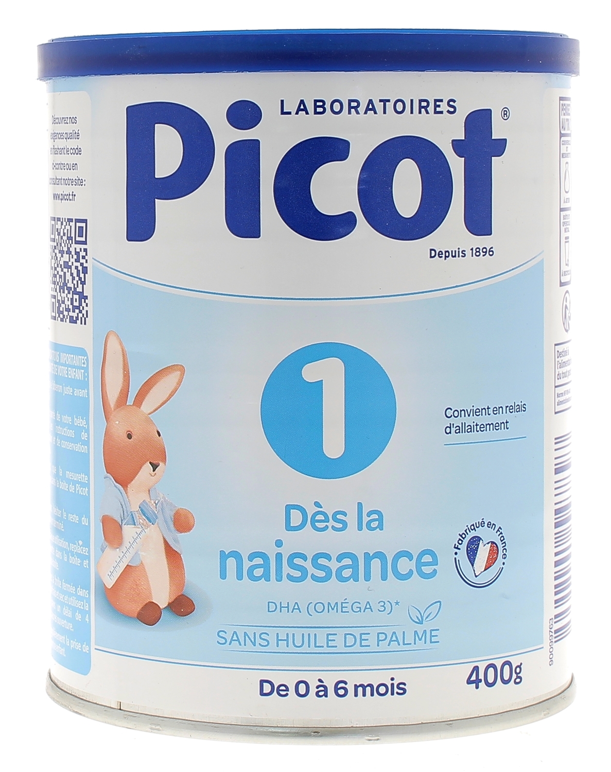 Lait poudre 1er âge standard Picot lait en poudre 06 mois