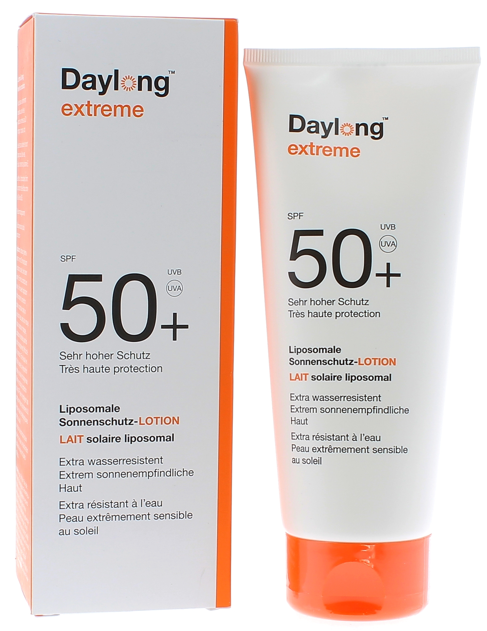 Lait solaire liposomal spf 50+ daylong extreme - tube de 200 ml