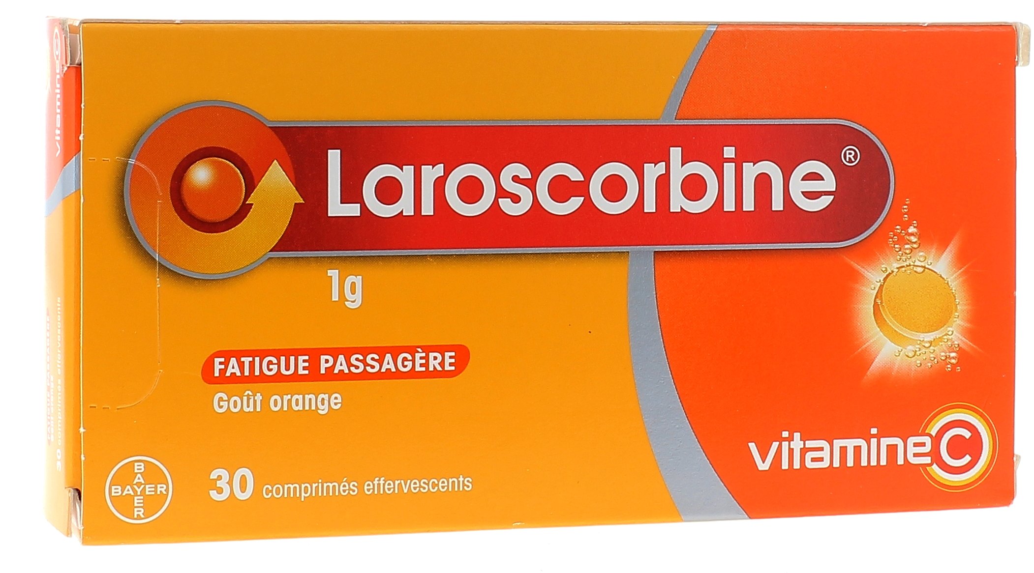 Laroscorbine 1g comprimé effervescent - boîte de 30 comprimés