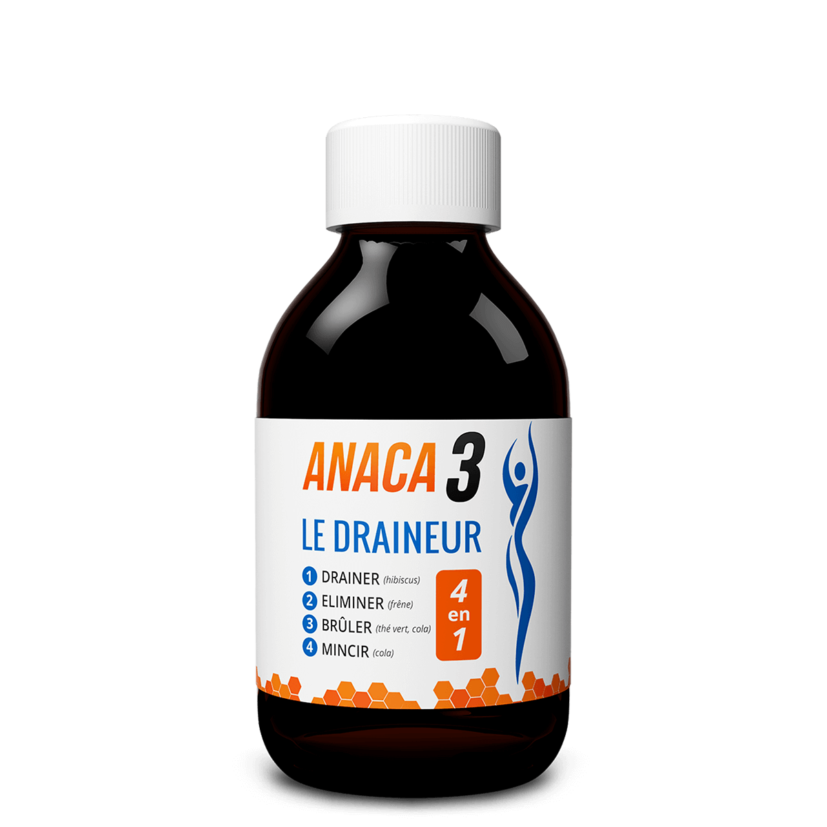 Le draineur 4 en 1 Anaca3 - bouteille de 250 ml