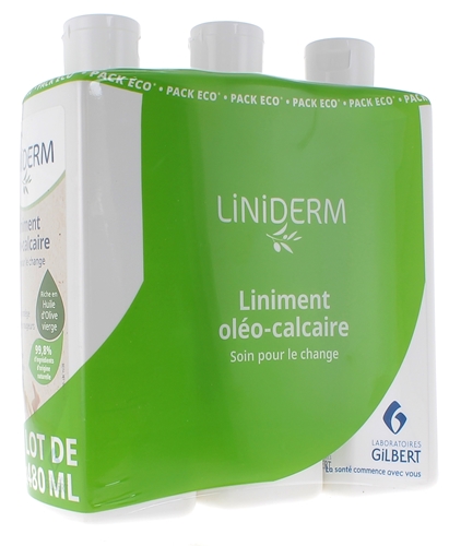 Laboratoires Gilbert Liniderm - Liniment oléo-calcaire 480 ml