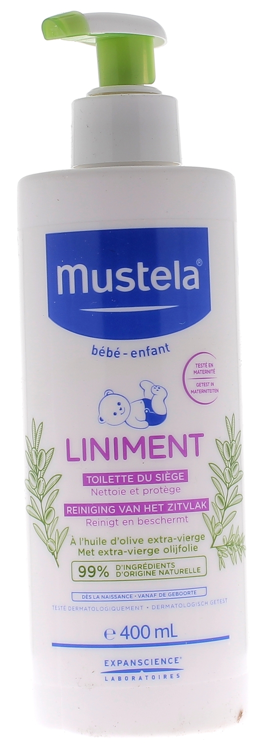 Mustela Bébé Liniment lait nettoyant pour bébé