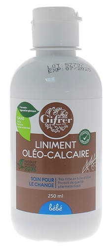 Liniment Oléocalcaire GILBERT à l'huile d'olive (250 ml