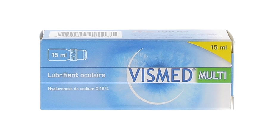 Lubrifiant oculaire Vismed Multi - flacon de 15 ml