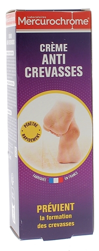 Crème anti-crevasses Mercurochrome - tube de 75 ml