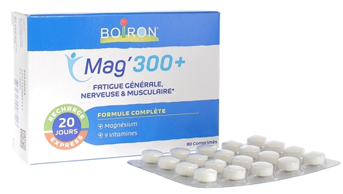 Mag'300 + Boiron - boîte de 80 comprimés