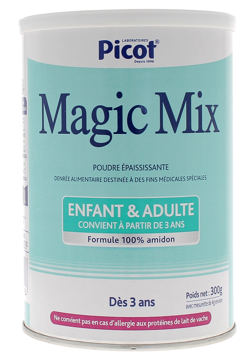 Magic mix Poudre épaississante enfant et adulte Picot poudre épaississante pour tous les liquides