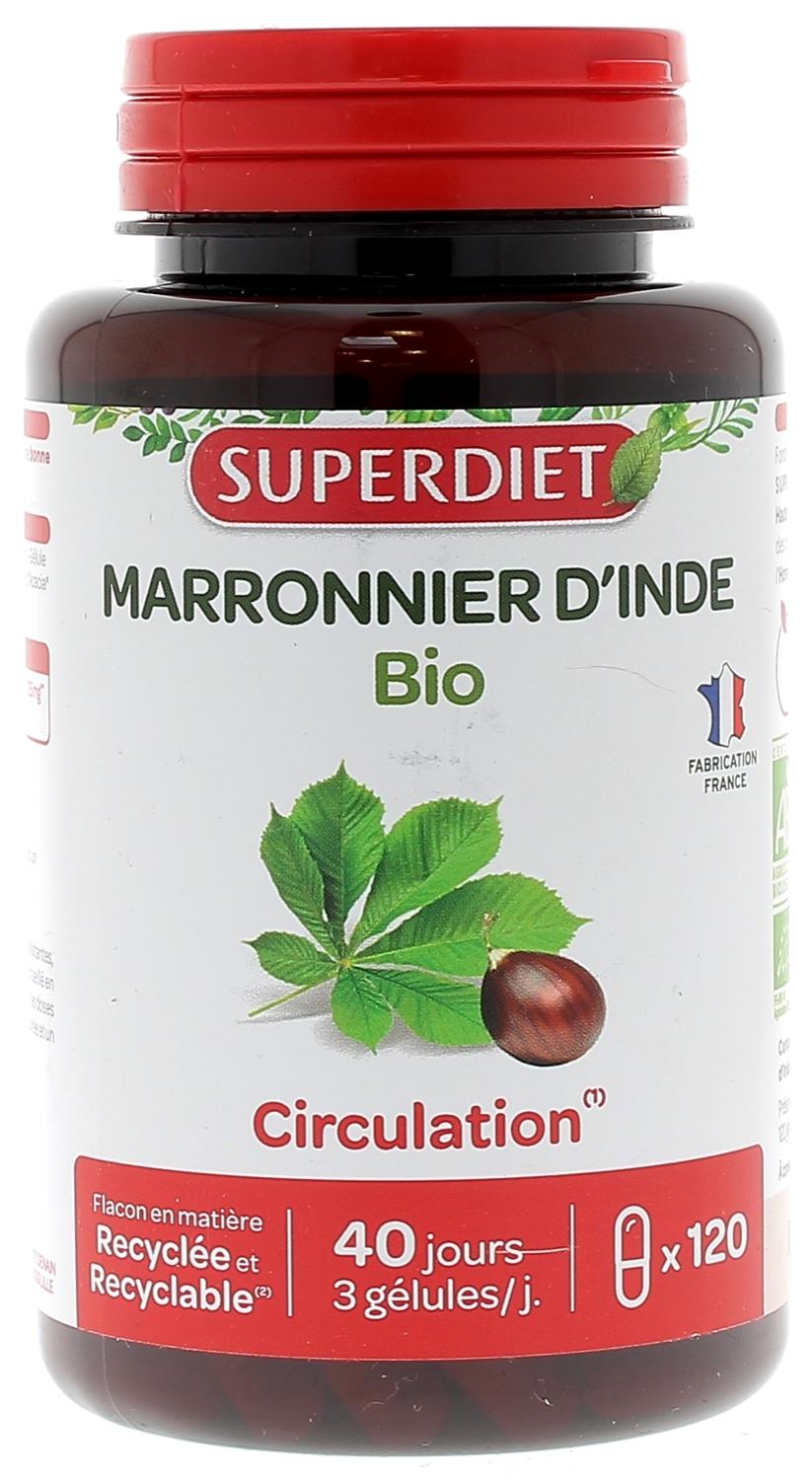 Marronnier d'Inde bio Super Diet - boite de 120 gélules