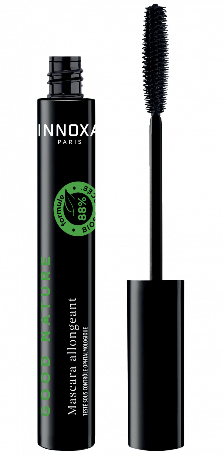 Mascara allongeant noir good nature Innoxa - tube de 6,5 ml
