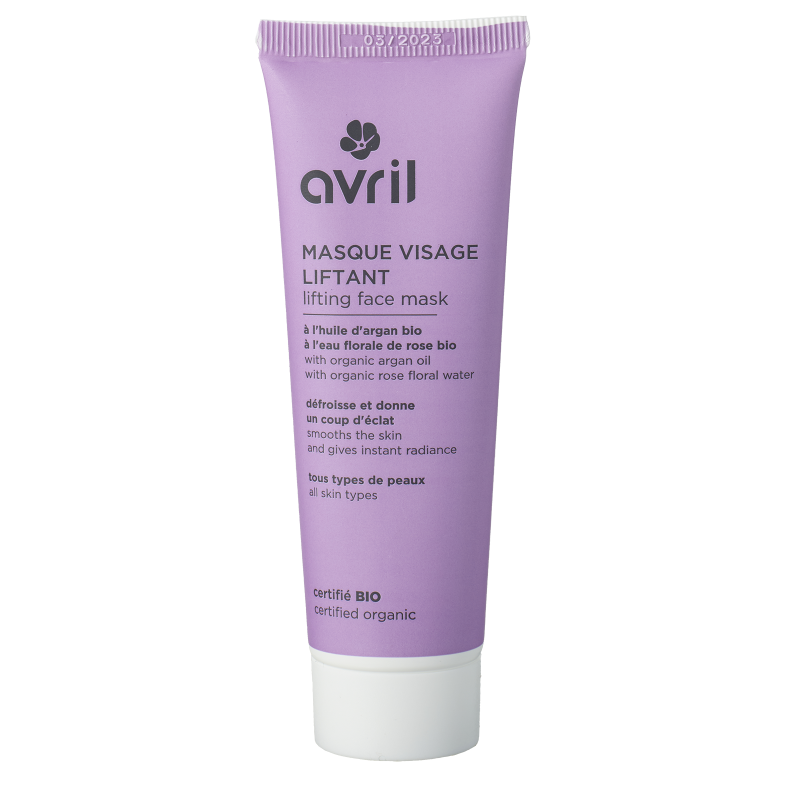 Masque visage liftant bio Avril - tube de 50 ml