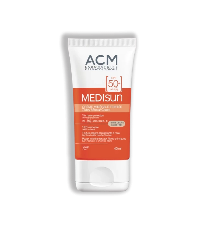 Medisun crème minérale teintée SPF50+ ACM - tube de 40ml