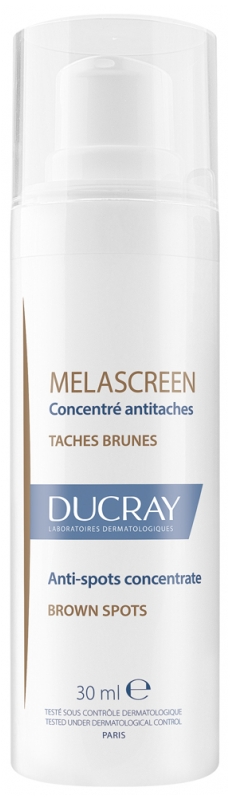 Melascreen Concentré antitaches taches brunes Ducray - flacon-pompe de 30 ml