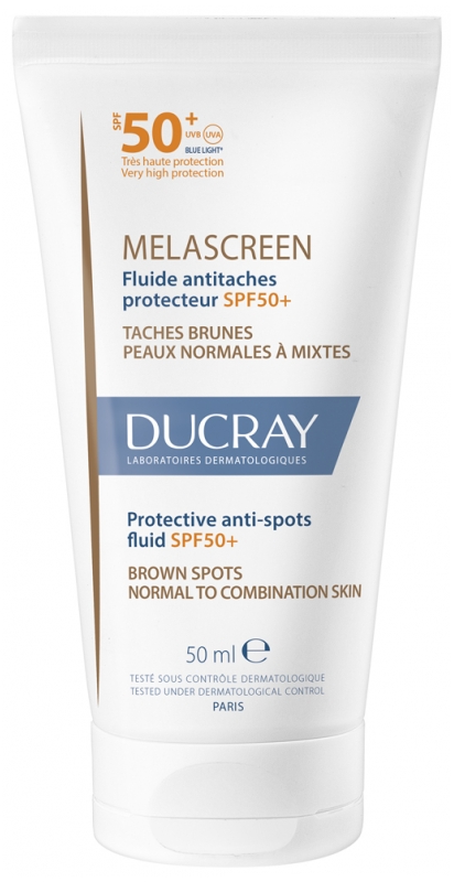 Melascreen Fluide antitaches protecteur SPF50+ Ducray - tube de 50 ml