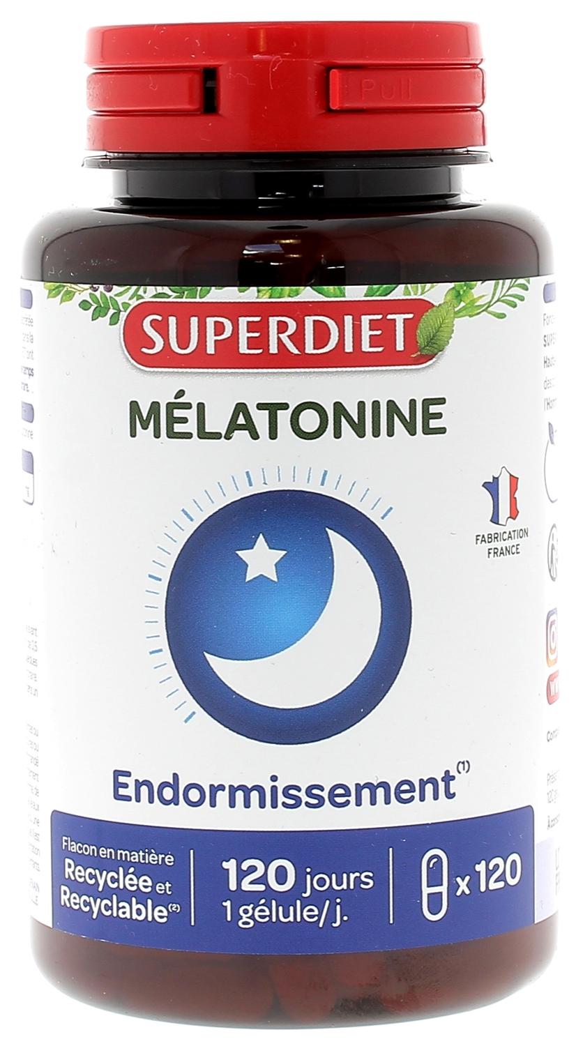 Mélatonine Super Diet - boite de 120 gélules