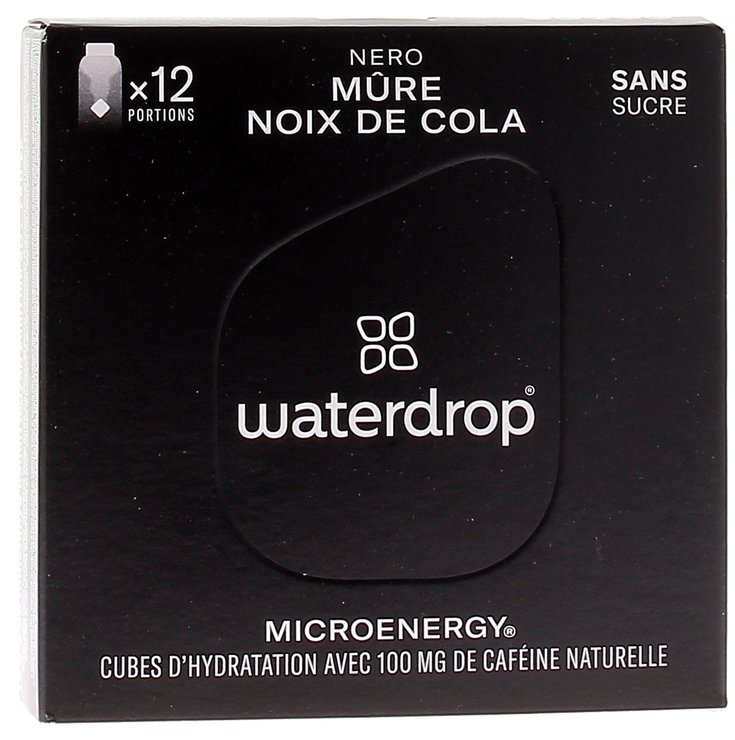 Waterdrop Microdrink Néro 12 capsules raffine votre eau