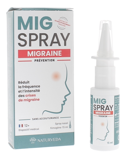 Mig Spray Spray nasal anti-migraine - spray de 15 ml
