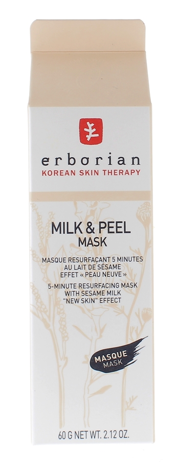 Milk & Peel Mask Masque resurfaçant au lait de sésame Erborian - tube de 60 g