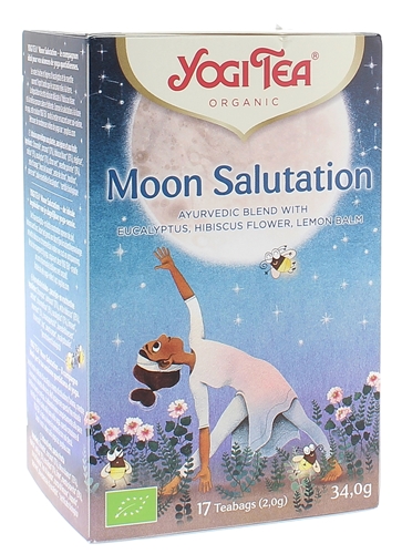 Moon Salutation Infusion bio Yogi Tea - boîte de 17 sachets