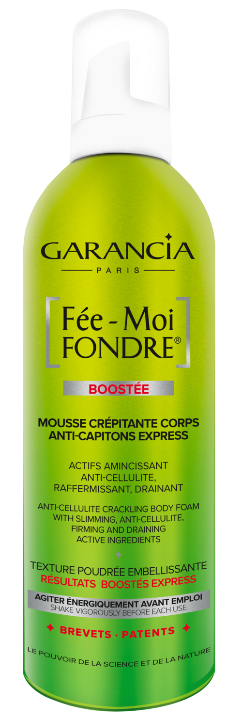 Mousse crépitante corps anti-capitons express fée-moi fondre Garancia - flacon de 400 ml