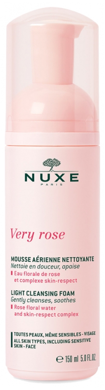 Very Rose Mousse aérienne nettoyante Nuxe - flacon de 150 ml